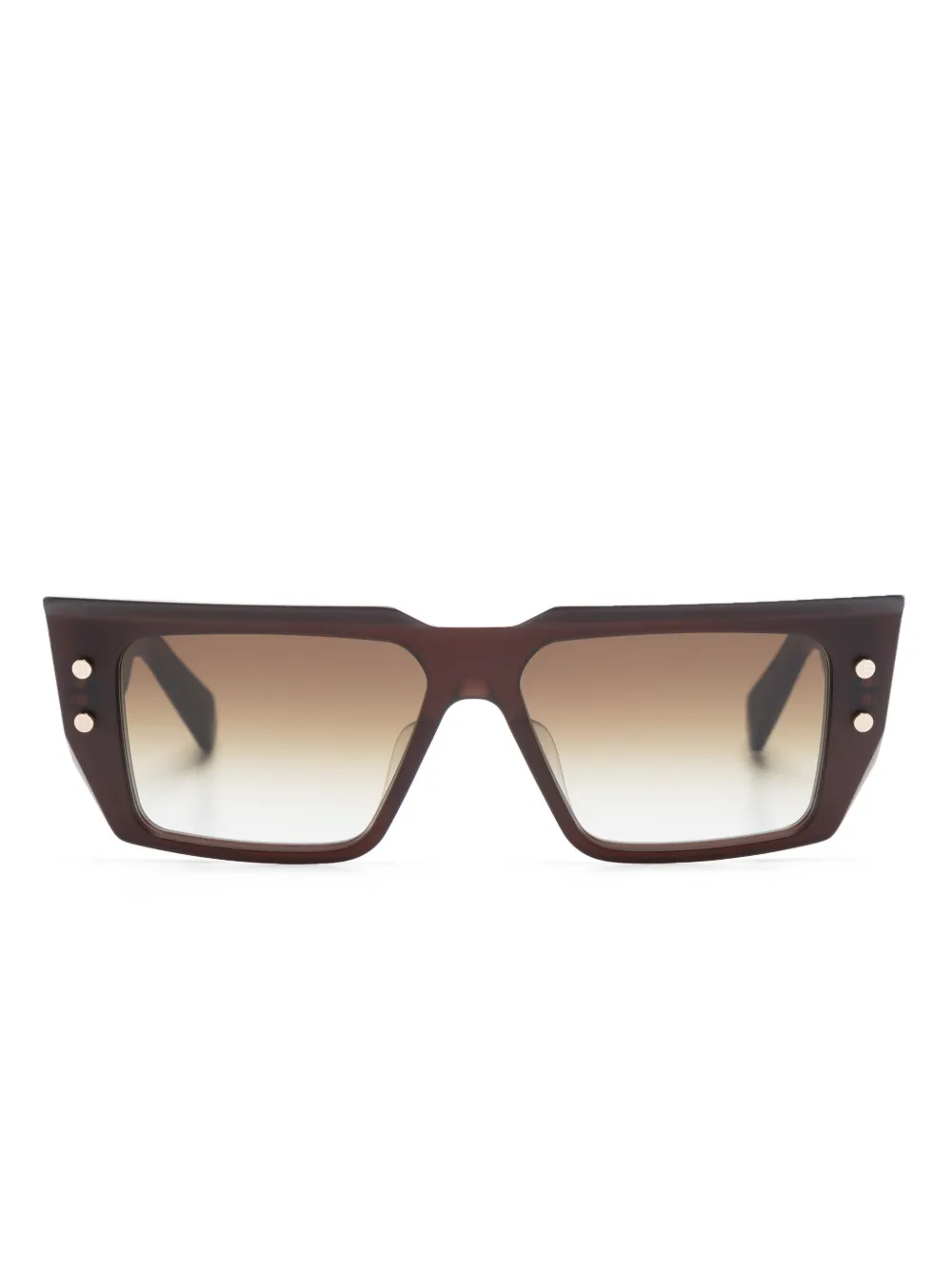 

Солнцезащитные очки BVI в оправе 'кошачий глаз' Balmain Eyewear, коричневый
