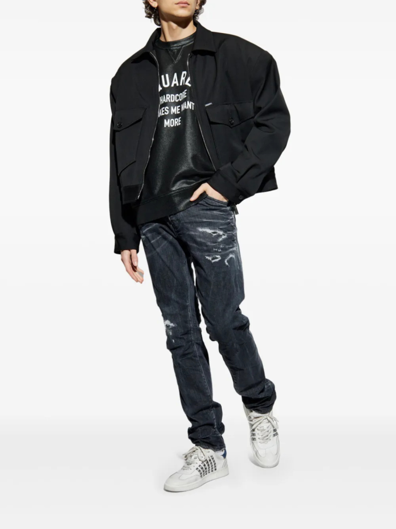 

DSQUARED2 Джинсы-скейтеры, синий