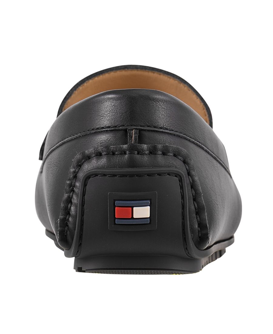 Мужские лоферы Ruven в стиле вождение Tommy Hilfiger, Black — фото 3