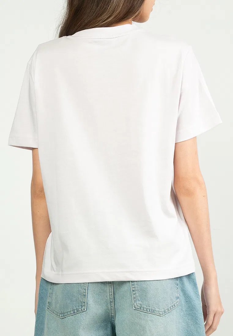 Футболка, классическая, Hero Classic Monologo Tee, Calvin Klein Jeans — фото 2