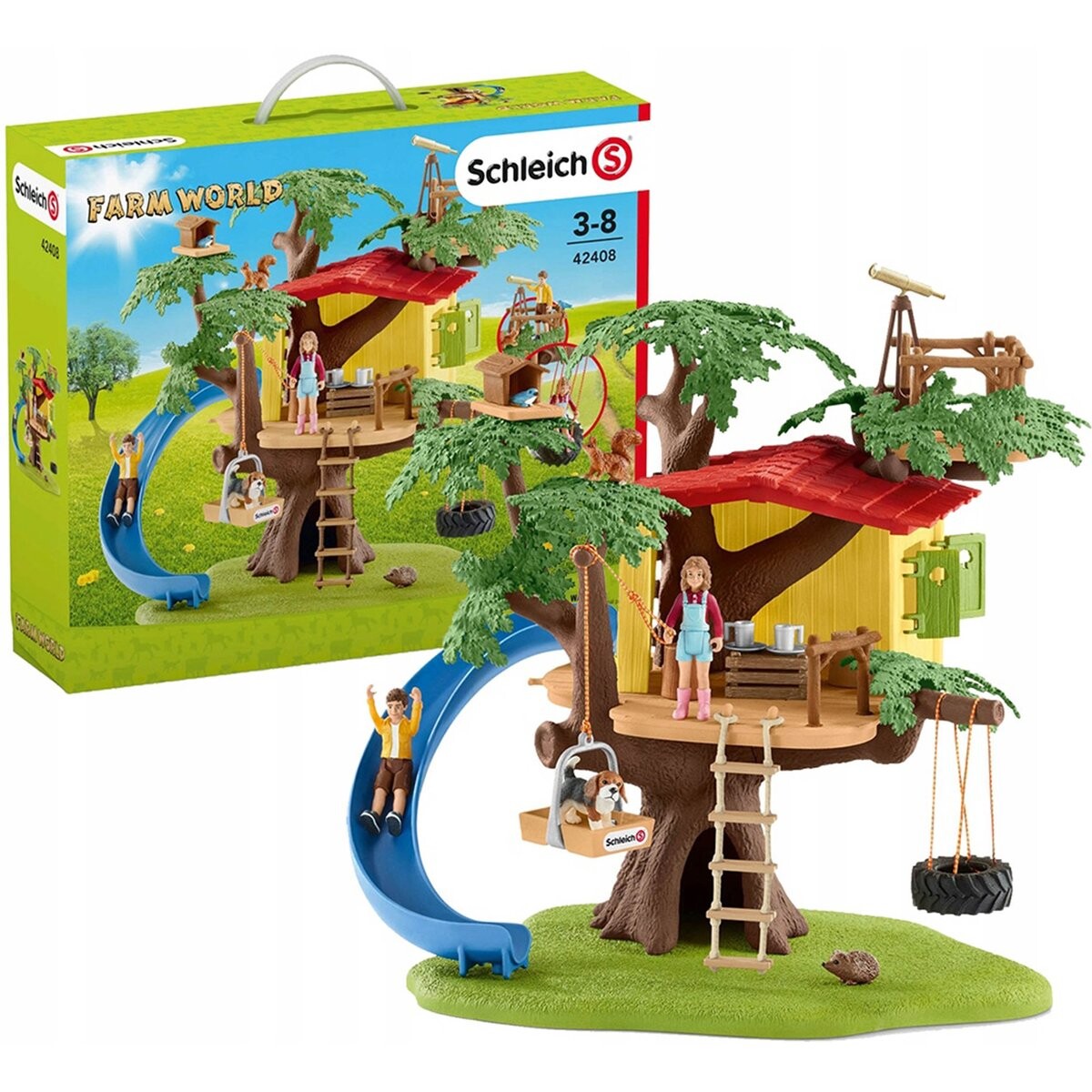 

SLH42408 Домик на дереве Schleich Farm World Adventure, фигурки для детей 3+
