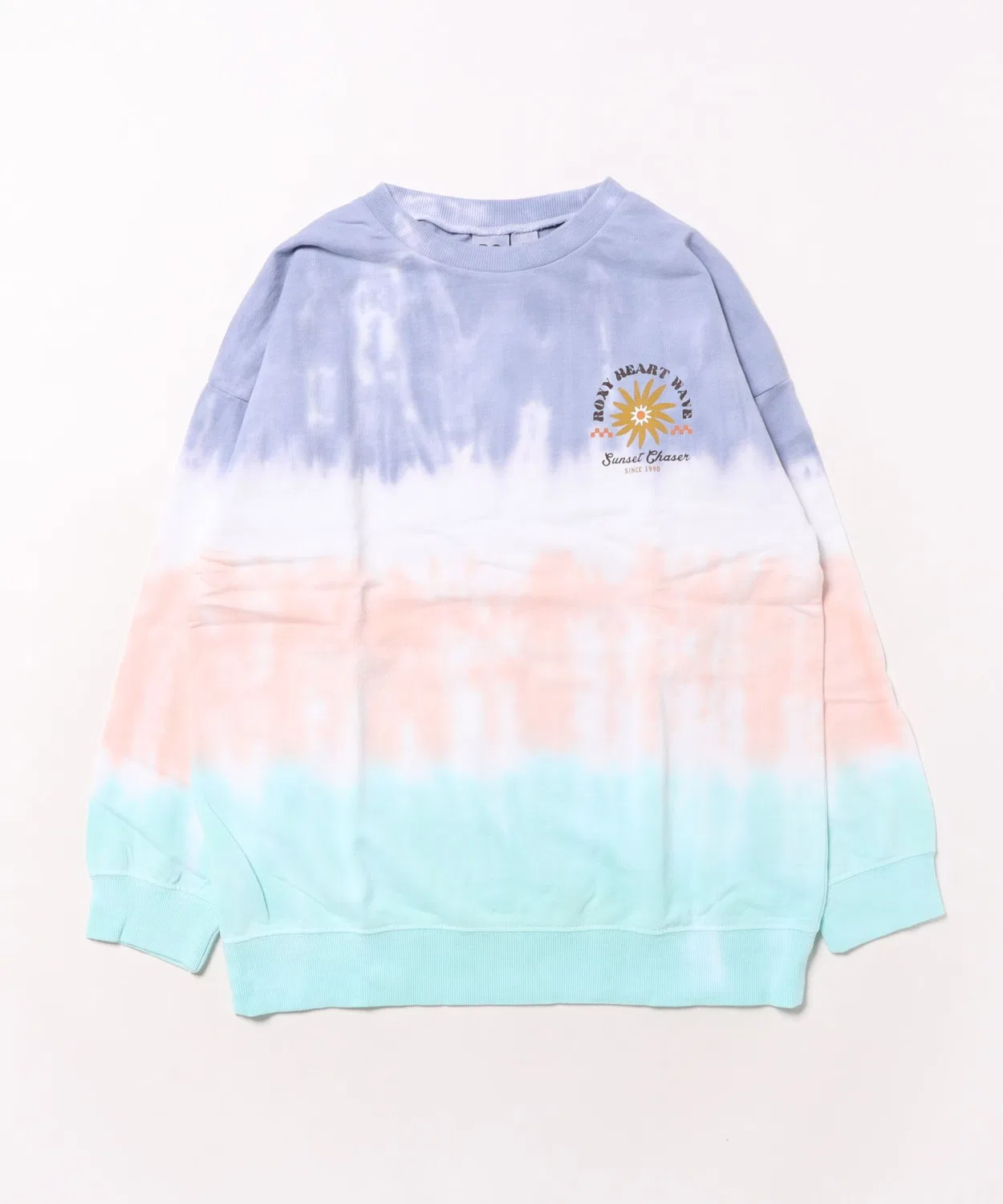 Свитшот Roxy MINI SUN AND SURF L, длинный рукав, разноцветный