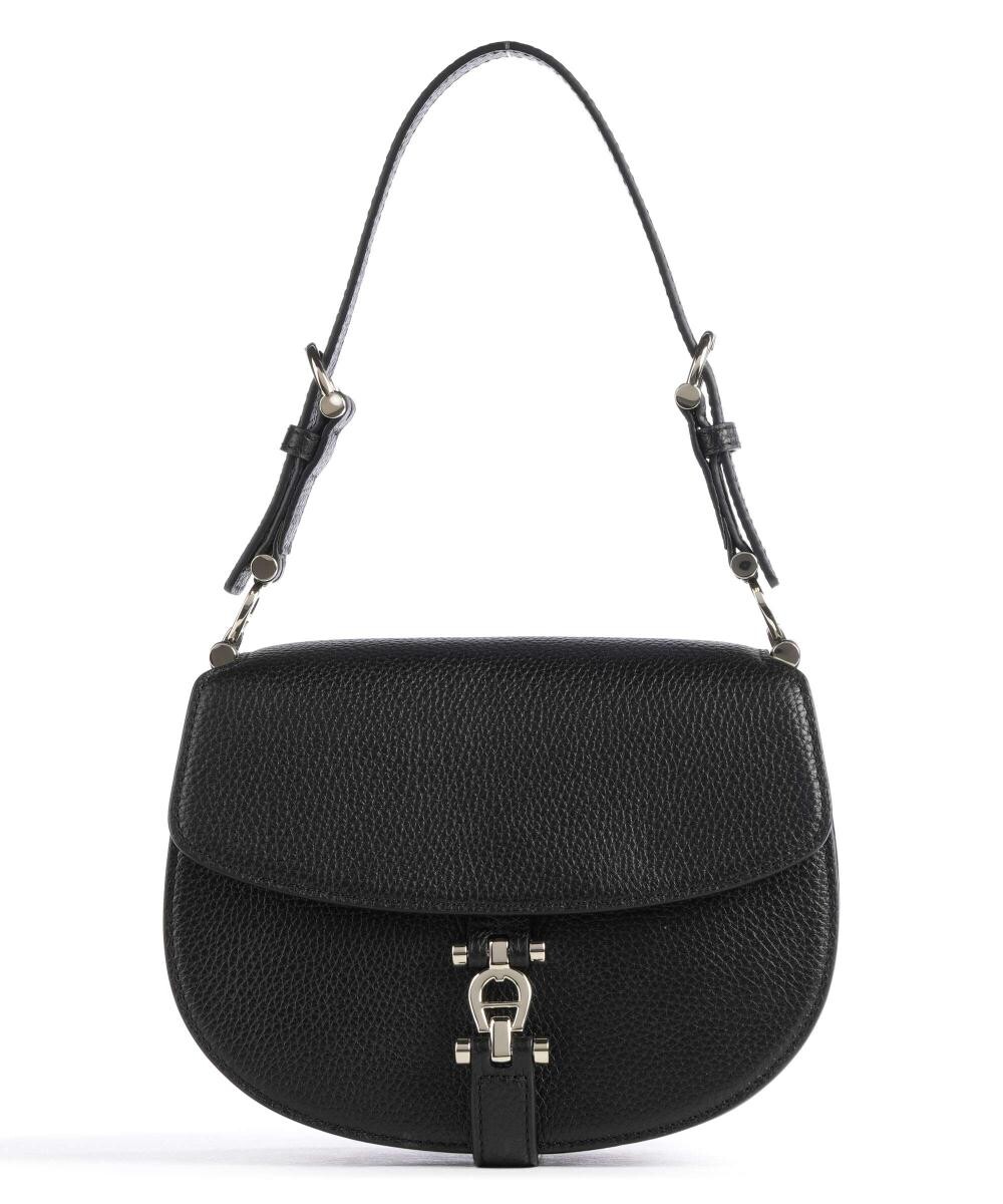 

Сумка через плечо Delia S из зернистой яловой кожи Aigner, черный