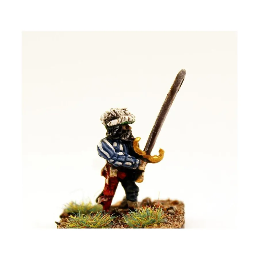 

Ландскнехт, продвижение двуручного меча, Altuos Historical Miniatures - Early 16th Century (15mm)