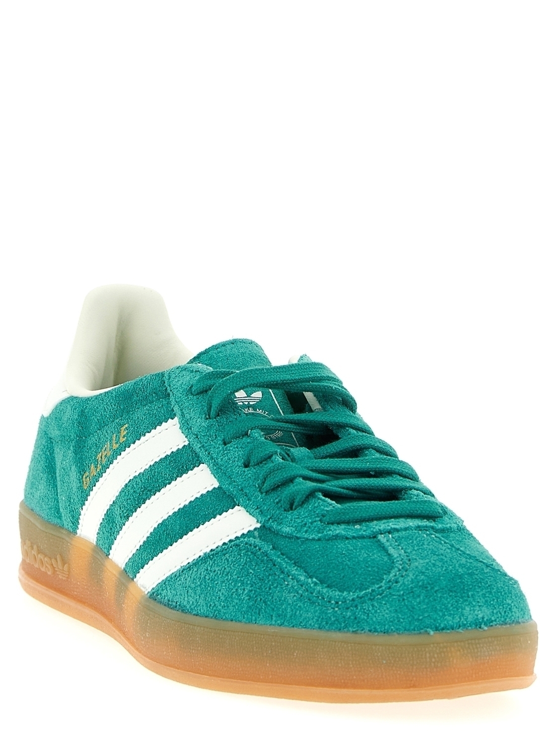 Кроссовки 'Gazelle Indoor' adidas Originals, зеленый — фото 2