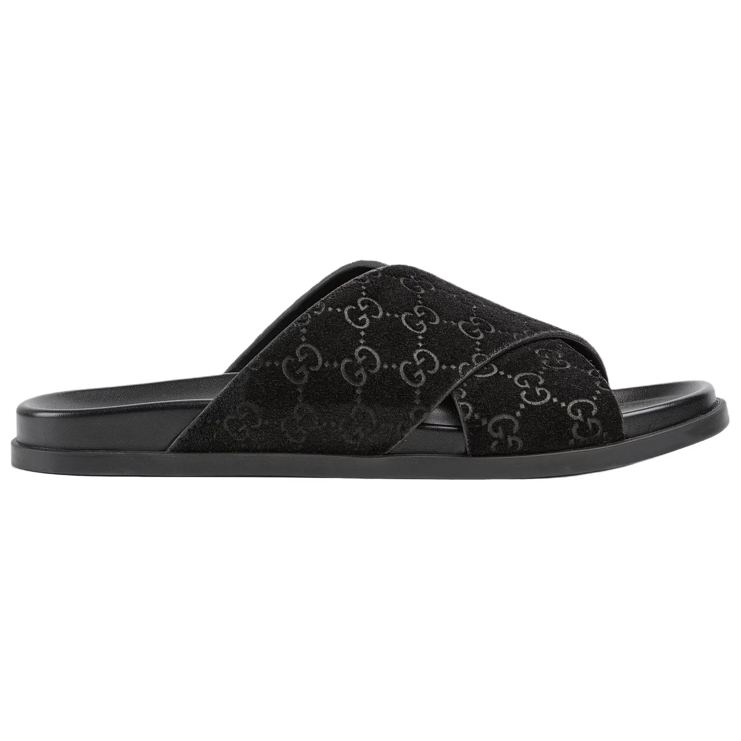 Шлепанцы GUCCI Original Shoe Box Black — фото 3