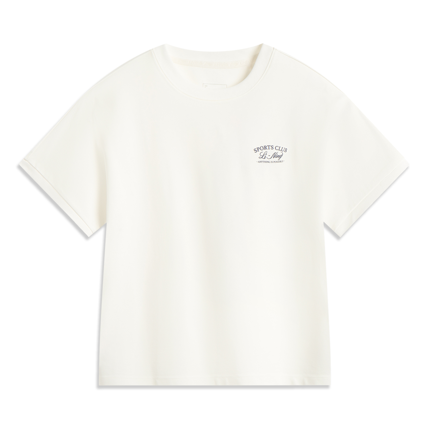 

LINING Футболка Women's Ivory, Бежевый, LINING Футболка Women's Ivory