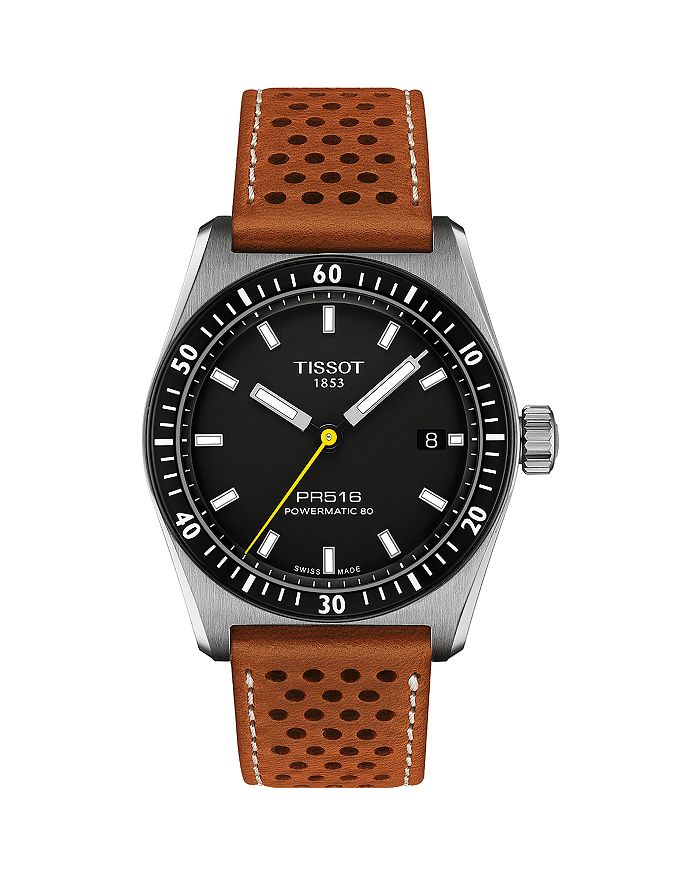 

PR516 Powermatic 80 Часы, 38 мм Tissot, черный