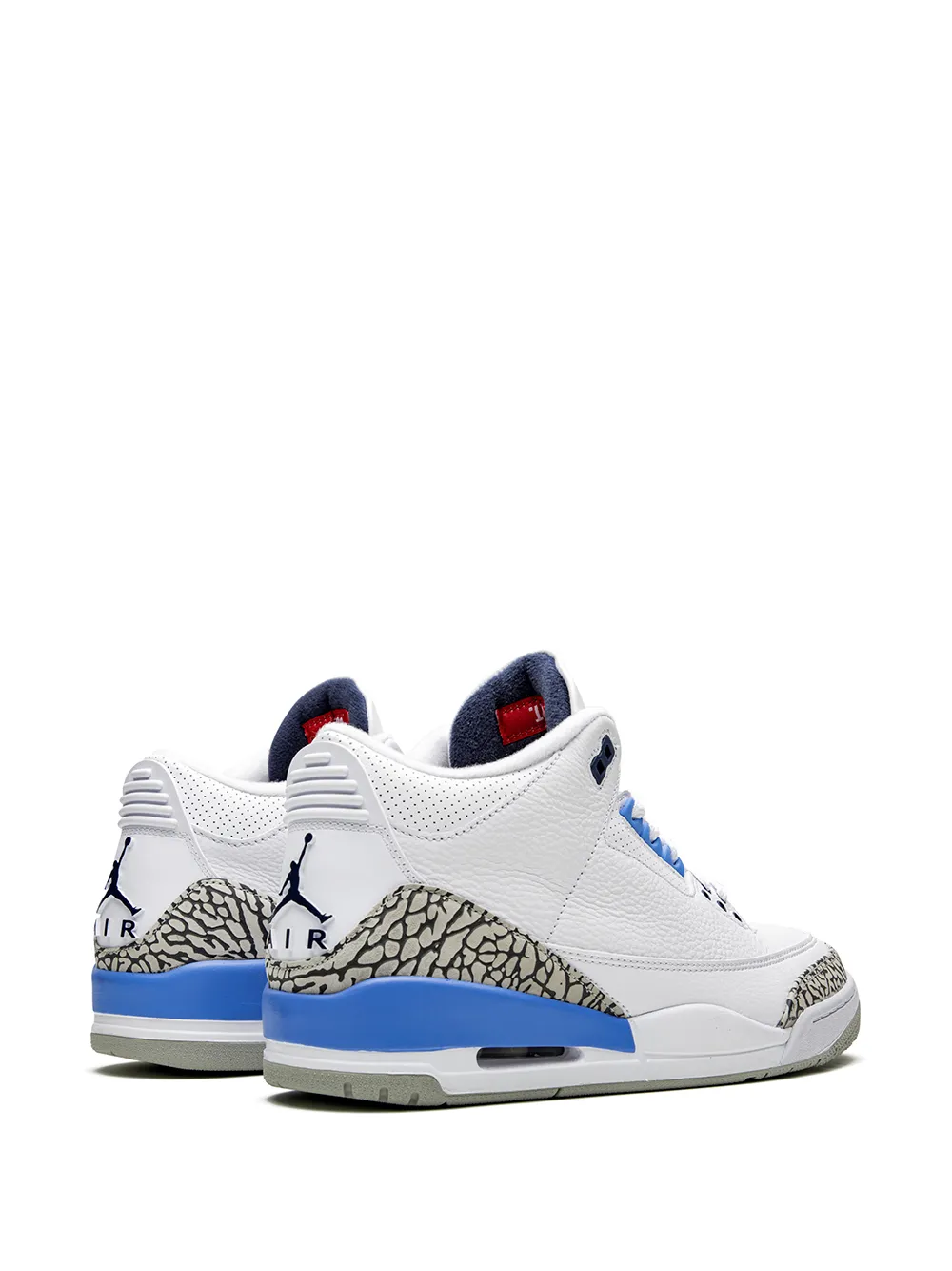 Кроссовки Air  3 Retro Jordan, белый — фото 3