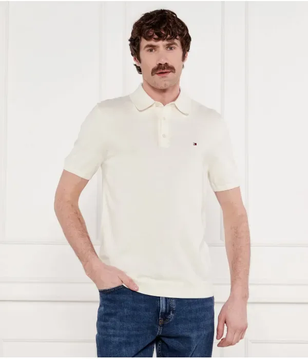 Поло ESSENTIAL regular fit Tommy Hilfiger, экрю