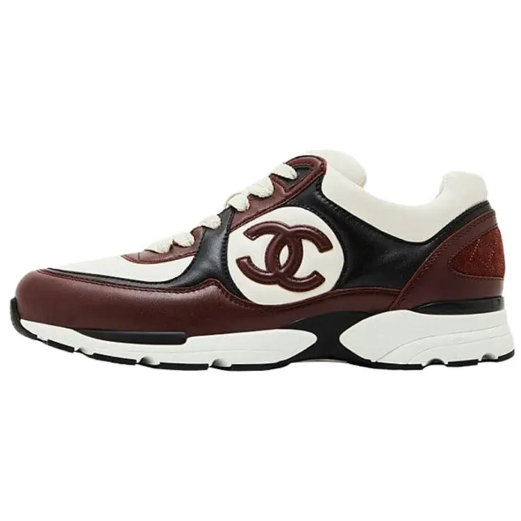 CHANEL Кроссовки 'Brown White Black' женские