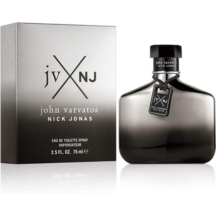 Мужская туалетная вода John Varvatos Nick Jonas JVxNJ Silver Edition Eau de Toilette Spray 75ml — фото 2