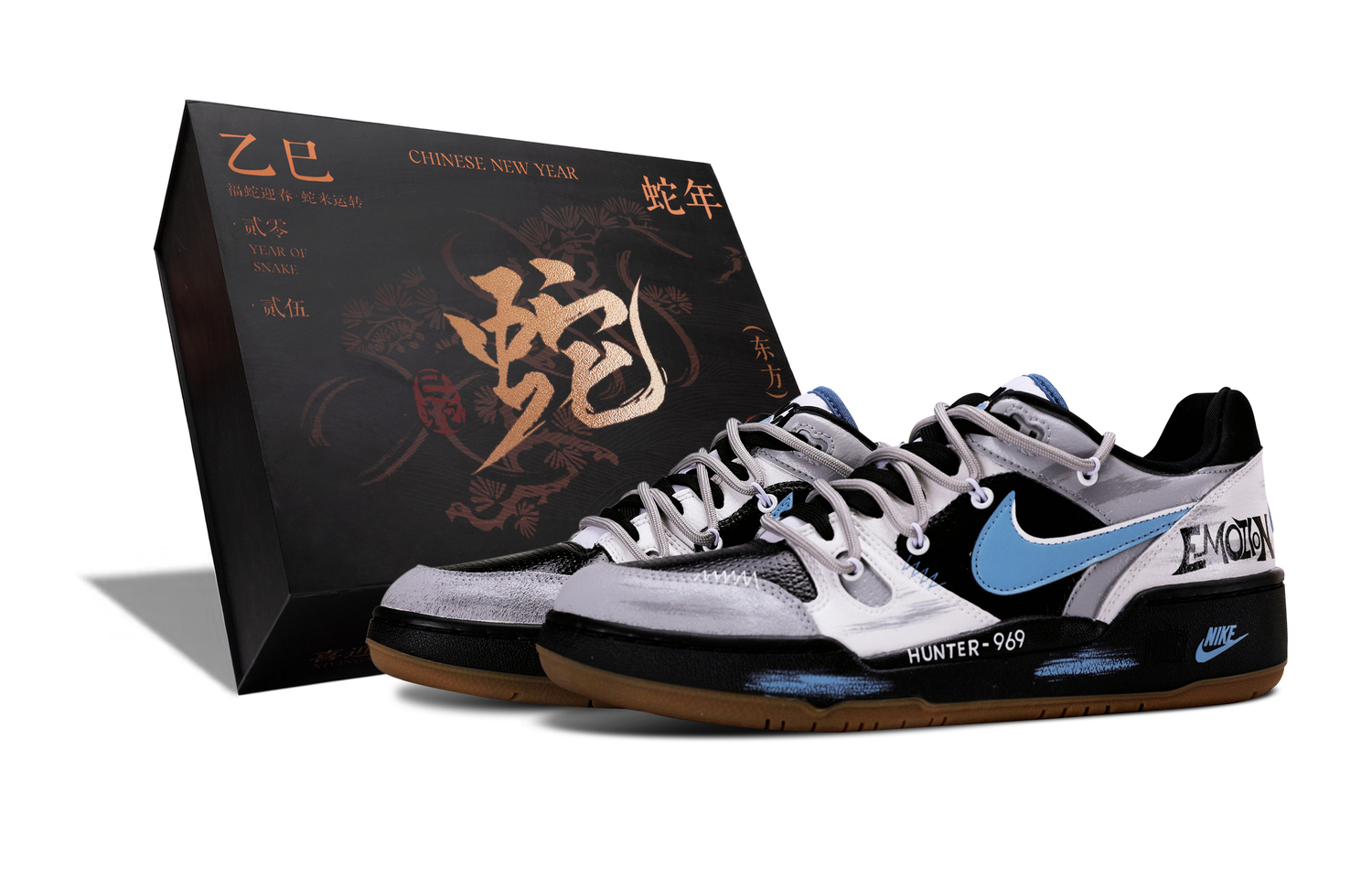 

Полноразмерные устойчивые к истиранию низкие кроссовки для скейтбординга мужские черный серый Nike, черный серый синий