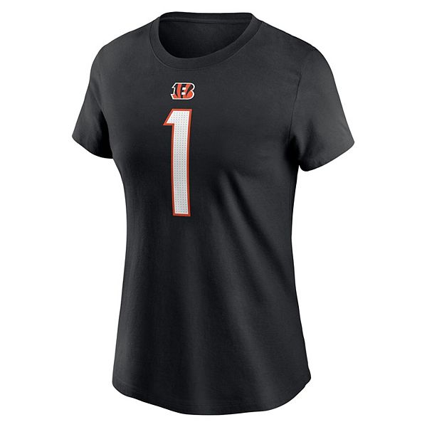 Футболка с именем и номером Джа'Марра Чейза Cincinnati Bengals Nike — фото 3