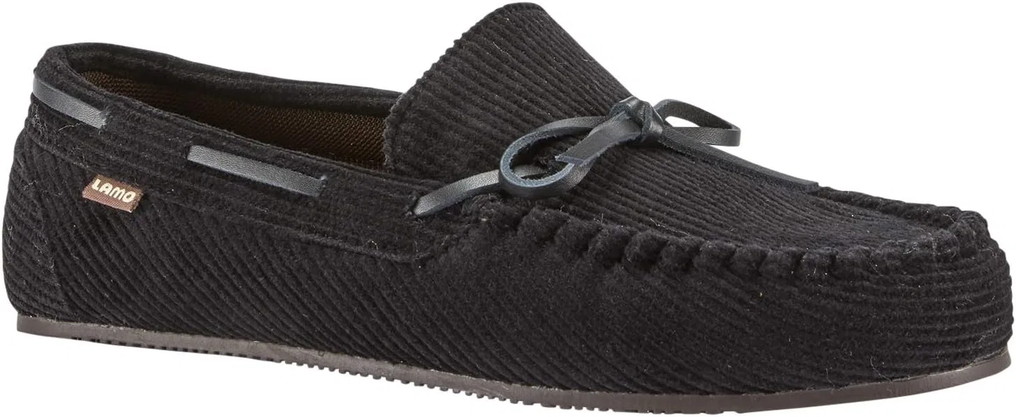 Мужские мокасины Lamo Aiden Moc, Black Cord — фото 4