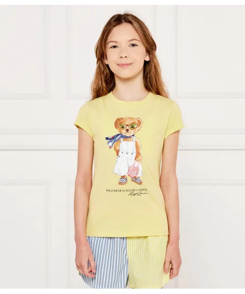 

Футболка Regular fit Polo Ralph Lauren, желтый