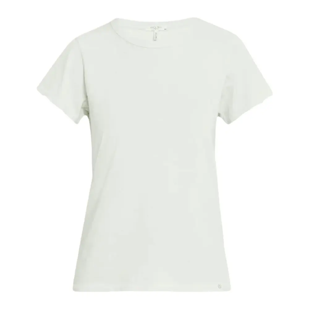 

Rag & bone Женская футболка с коротким рукавом Slub Зеленая лилия