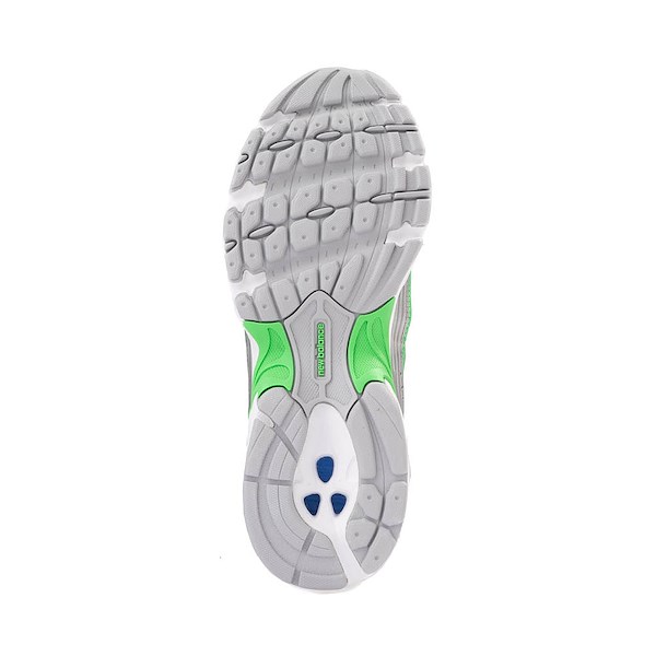 Кроссовки New Balance 530 Athletic Shoe, цвет White/Silver Metallic/Green Apple — фото 3