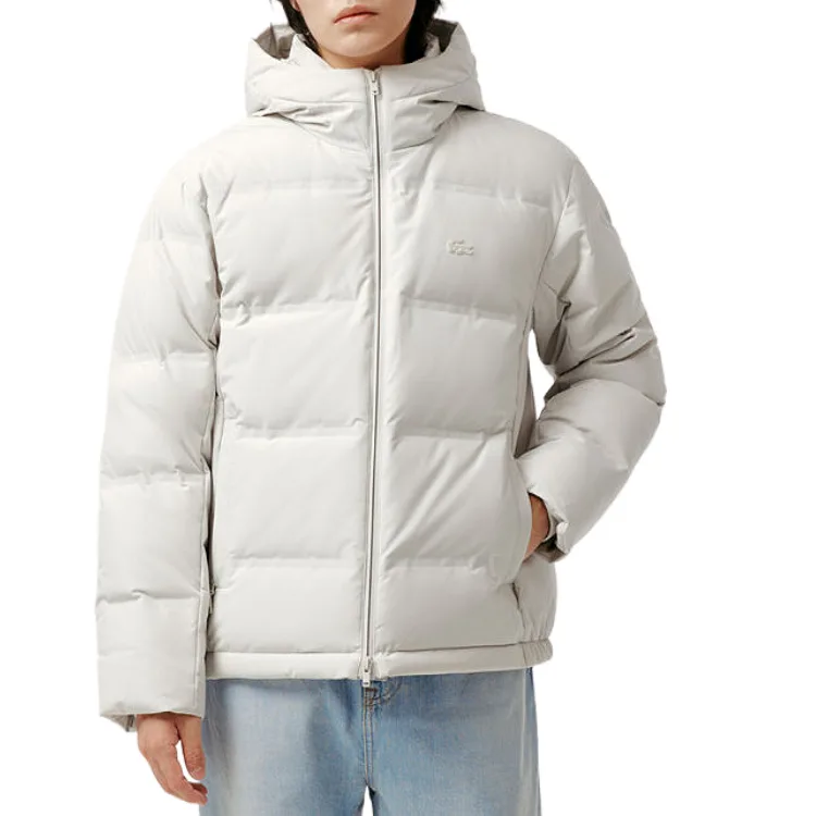 Пуховики и куртки мужские LACOSTE, BUQ/Light Gray