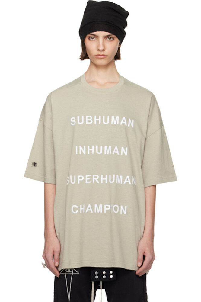 

Футболка Off-White Champion Edition Tommy Rick Owens