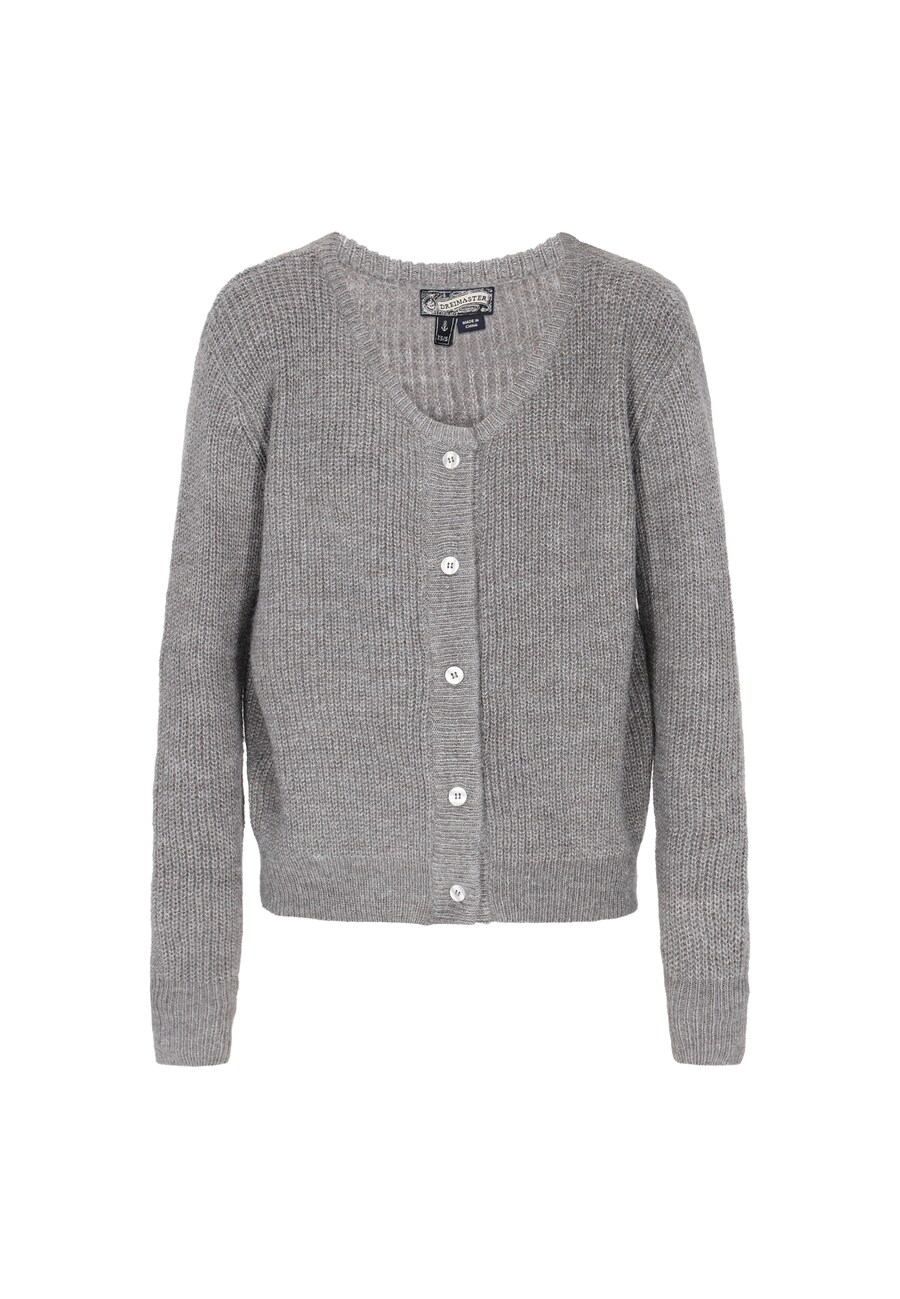 

Вязаный кардиган DreiMaster Vintage Vintage, серый