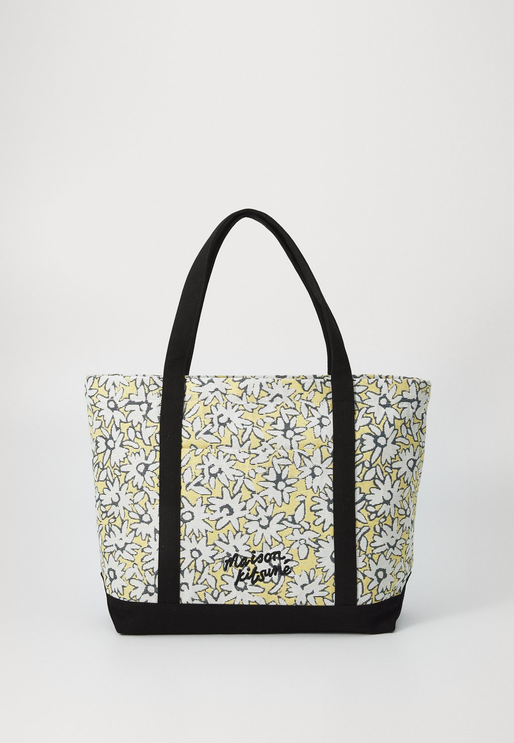 

Сумка-тоут DAISY FIELD LARGE TOTE Maison Kitsuné, бежевый