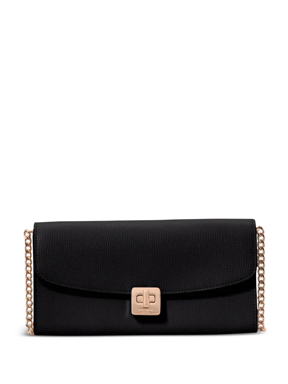 

Сумка через плечо с клапаном на цепочном ремешке Kate Spade, черный