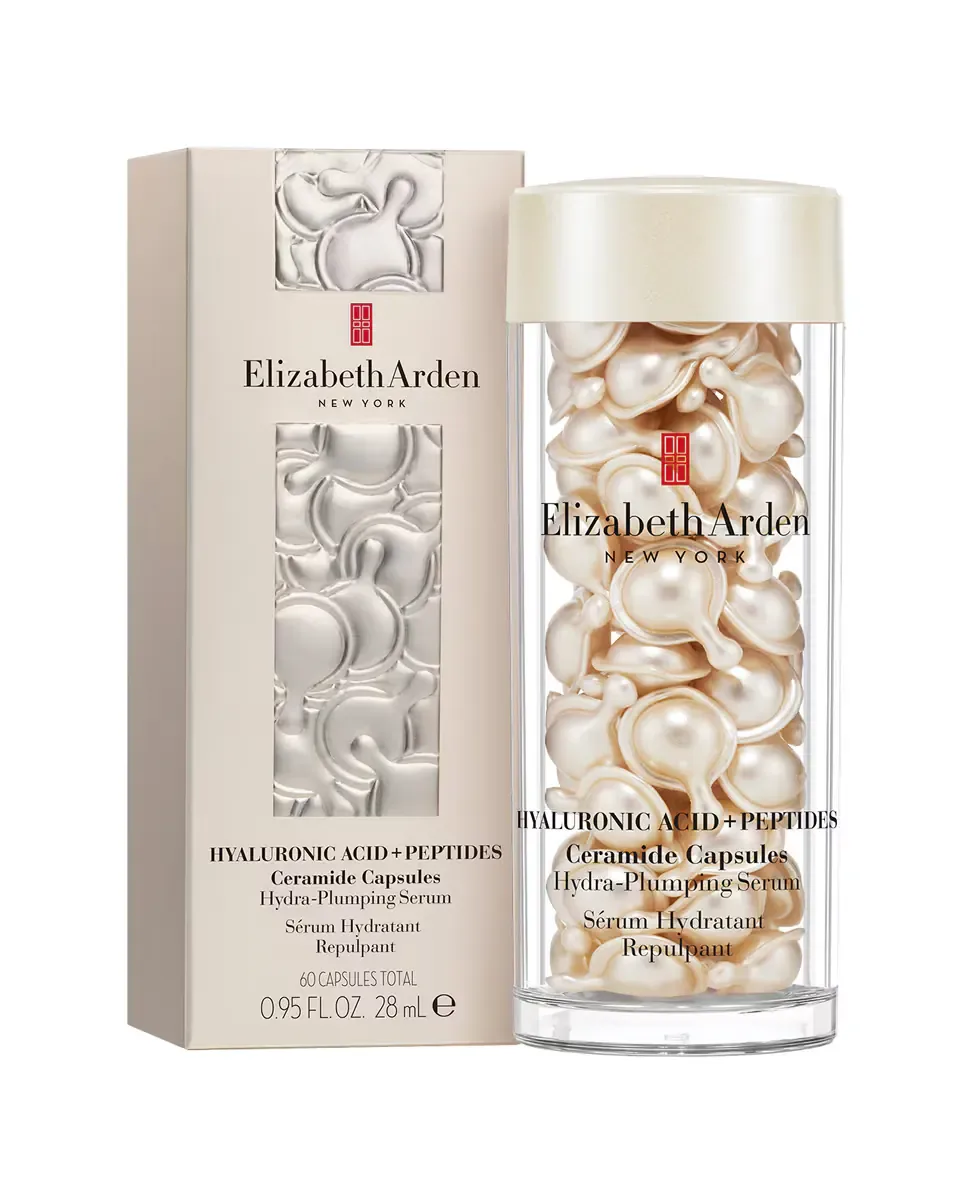 Сыворотка Elizabeth Arden — Гидро-наполняющая с гиалуроновой кислотой + пептиды, 60 одноразовых капсул — фото 2