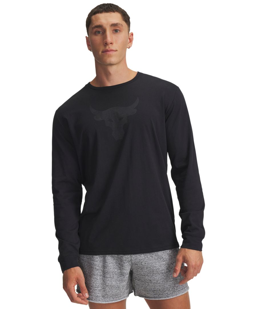 

Мужская футболка с длинными рукавами Project Rock Under Armour, Black / / Anthracite, Черный, Мужская футболка с длинными рукавами Project Rock Under Armour, Black / / Anthracite