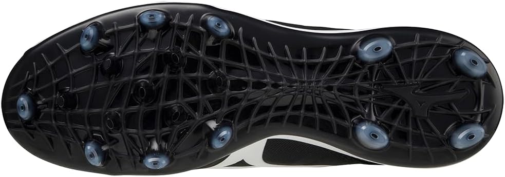 Бейсбольные бутсы Mizuno Ambition 2 TPU с низким профилем, черно-белый — фото 2