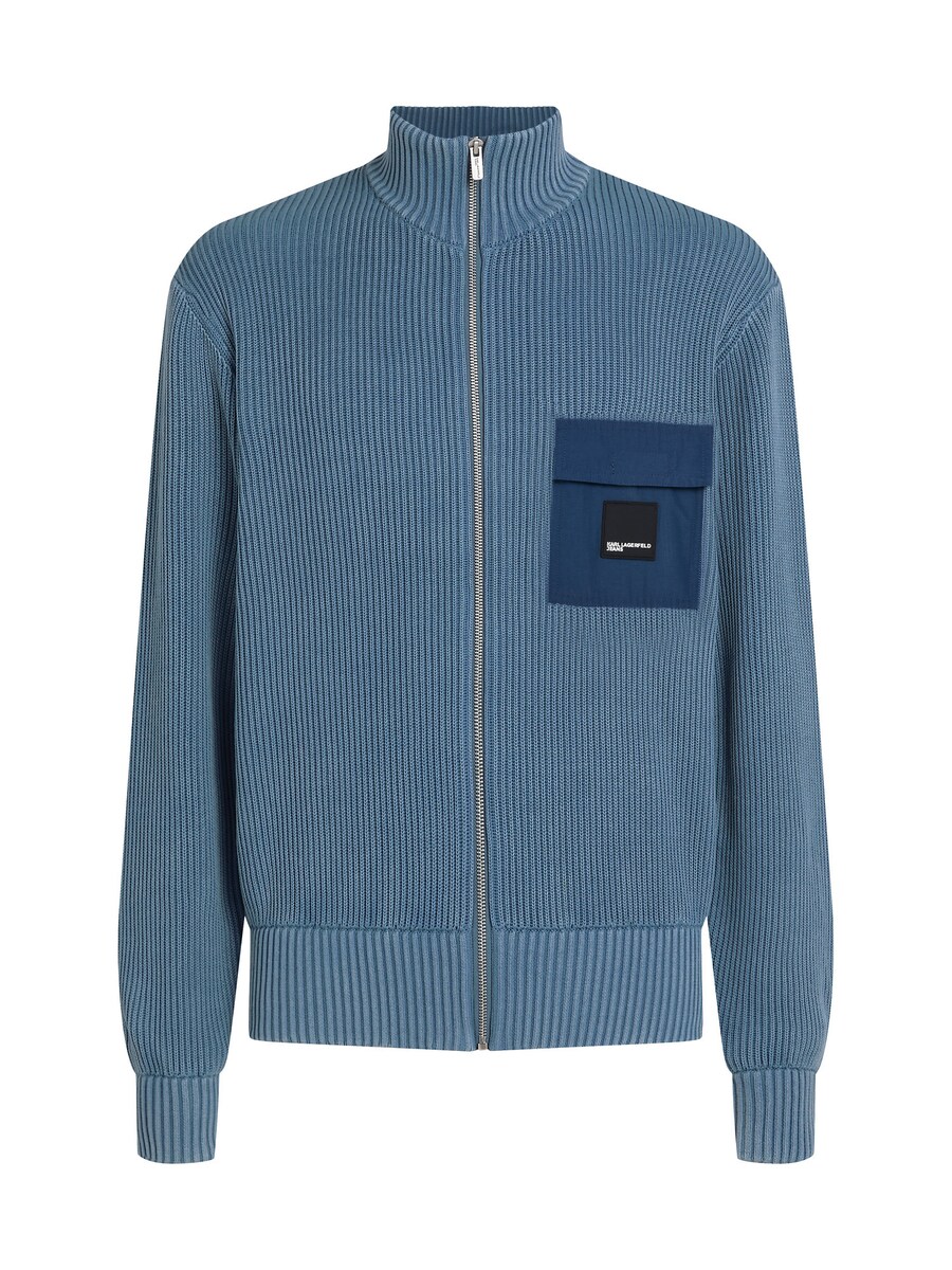 

Вязаный кардиган KARL LAGERFELD JEANS, цвет marine blue/Smoke blue