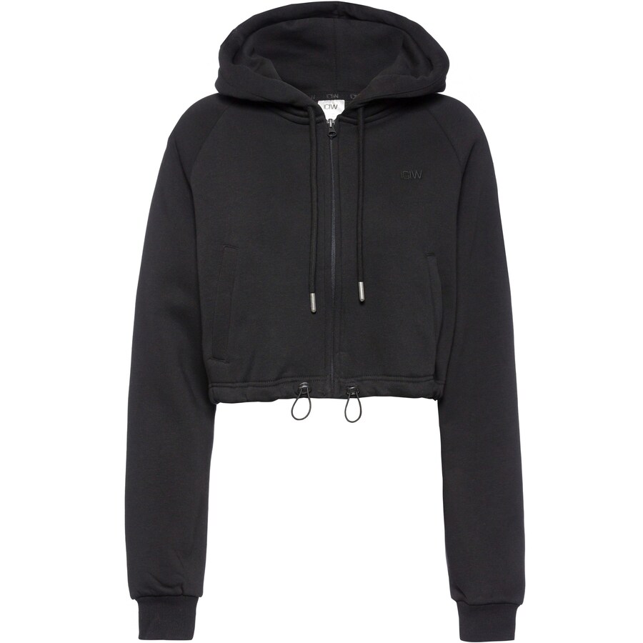 

Свитер с капюшоном на молнии ICANIWILL Athletic Zip-Up Hoodie Everyday, черный