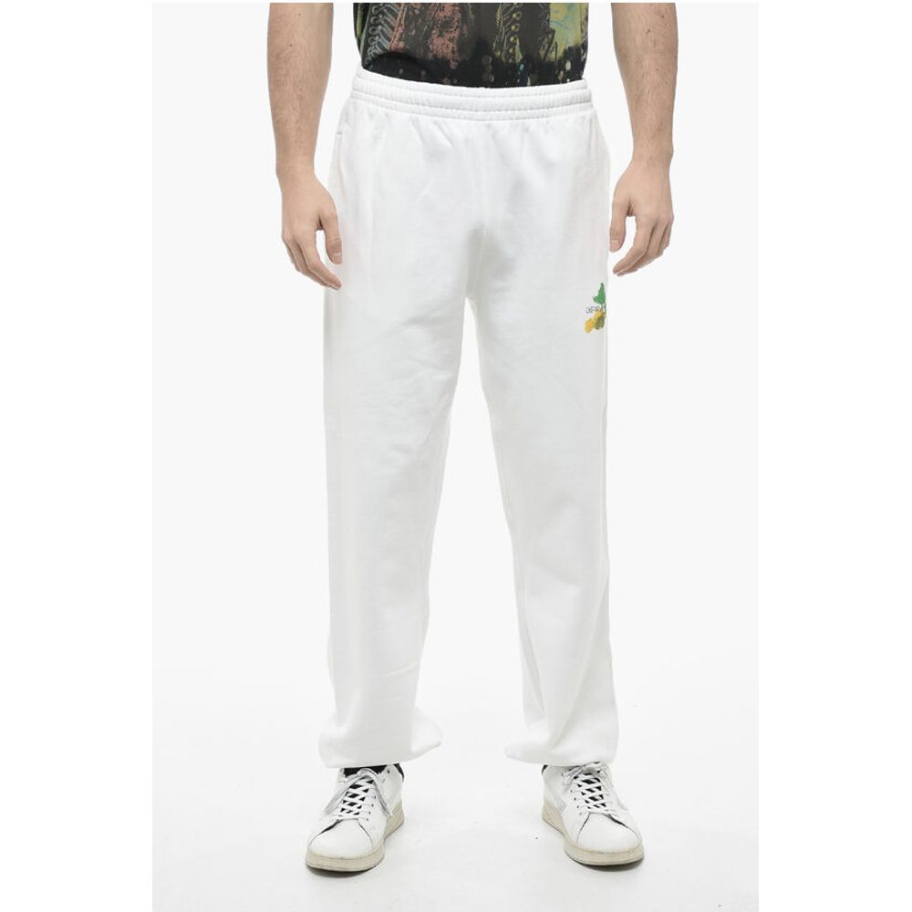 

Спортивные брюки BRUSH ARROW из хлопка с графическим принтом Off-White, White