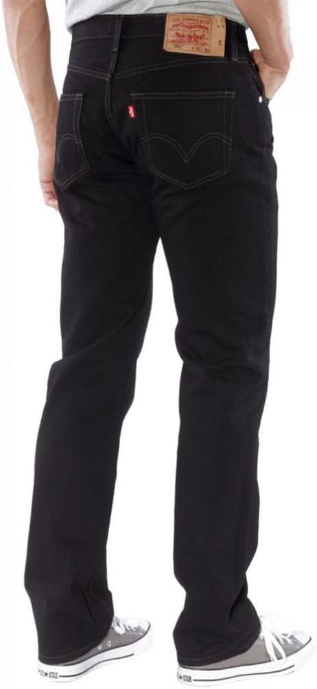 Мужские джинсы Levi's 501 Original Fit (также доступны в размерах Big и Tall), (New) Black — фото 4