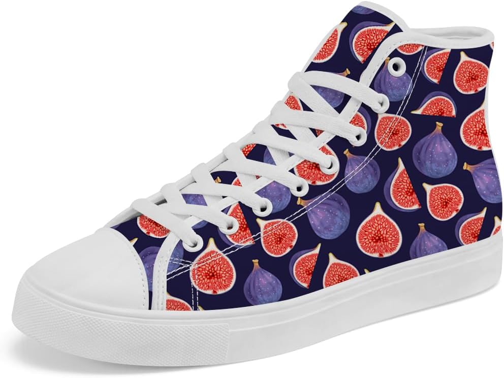 

Высокие кеды из канвы Fig, высокие кроссовки на шнуровке, повседневная обувь для мальчиков и девочек Chebing, красный