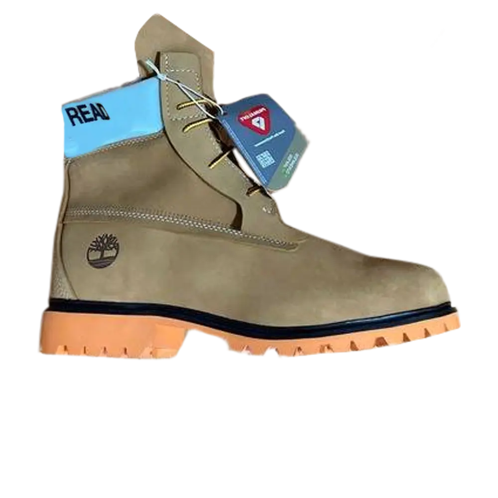 Ботинки Timberland Premium 6 Inch, желто-коричневый / синий