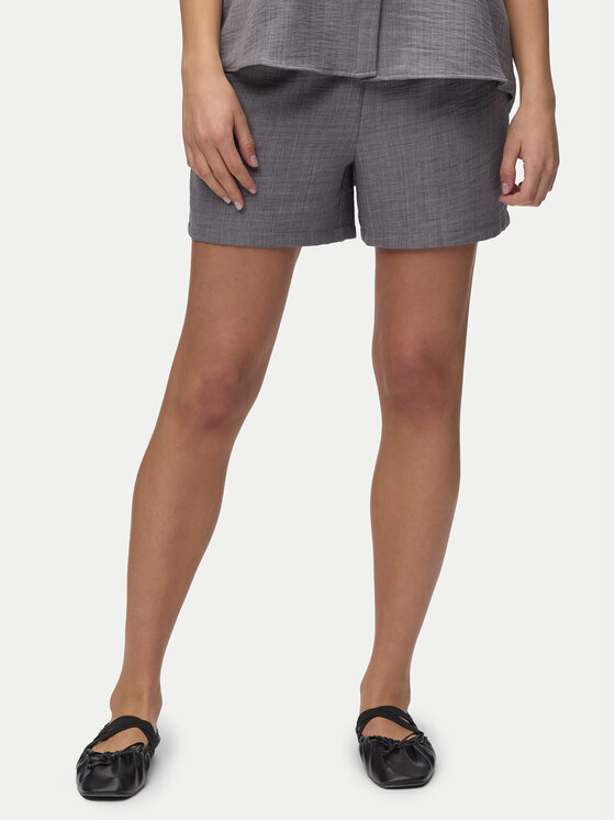 

Шорты свободного кроя из ткани Melaney 10325868 Vero Moda, серый