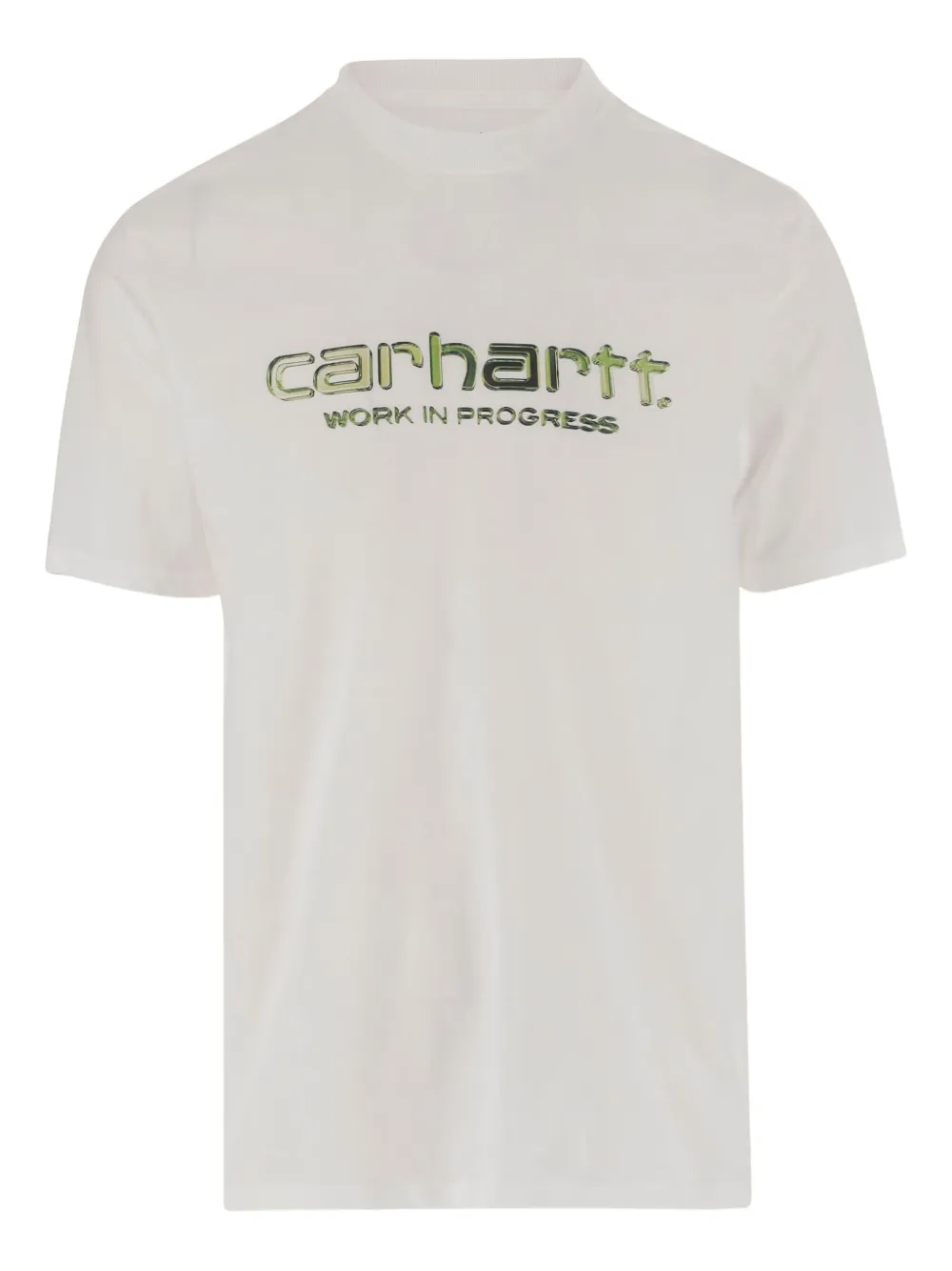 

Футболка S/S Solar Chrome Script CARHARTT WIP, белый