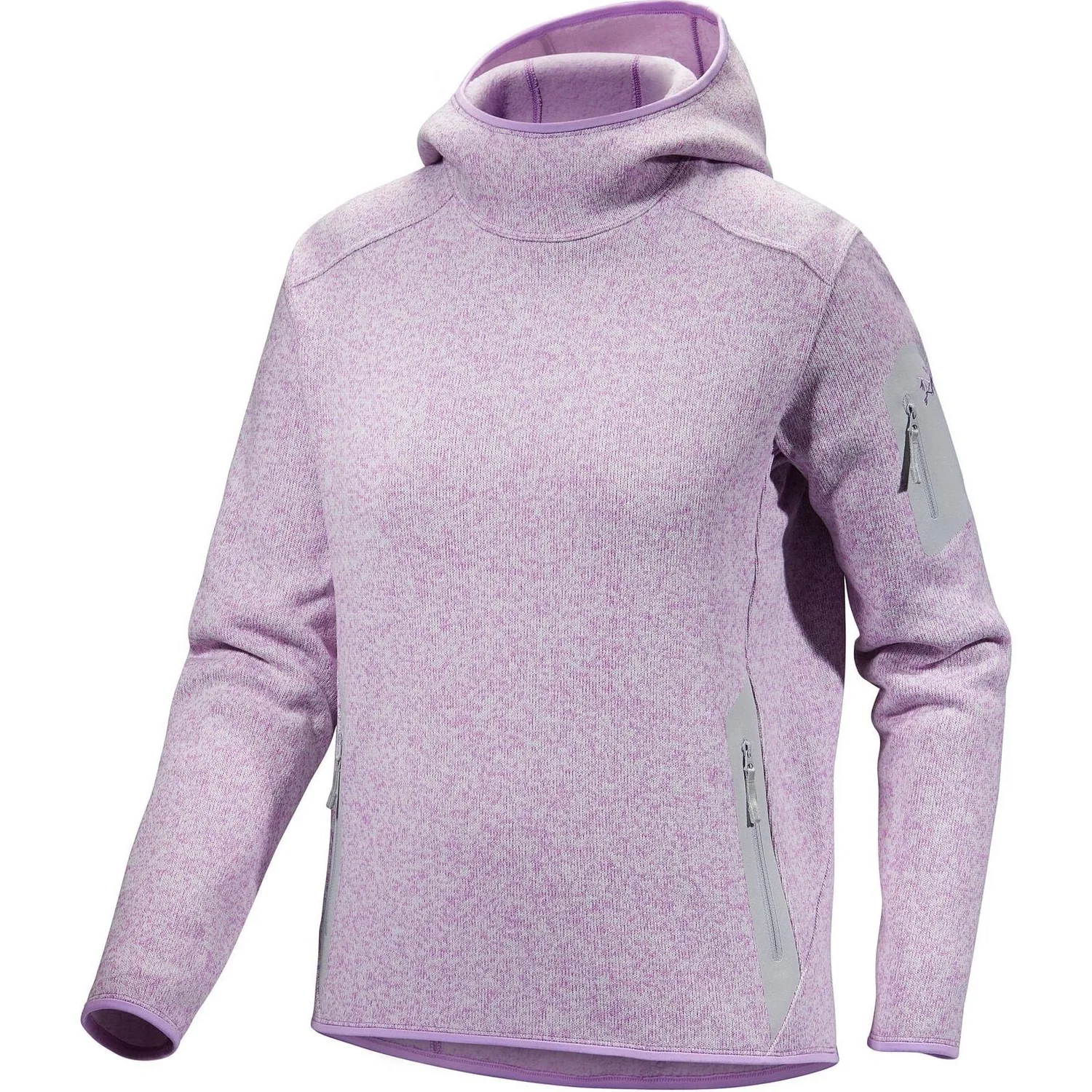 Толстовка COVERT Fleece Arcteryx, Storm Purple/Storm Glow Heather