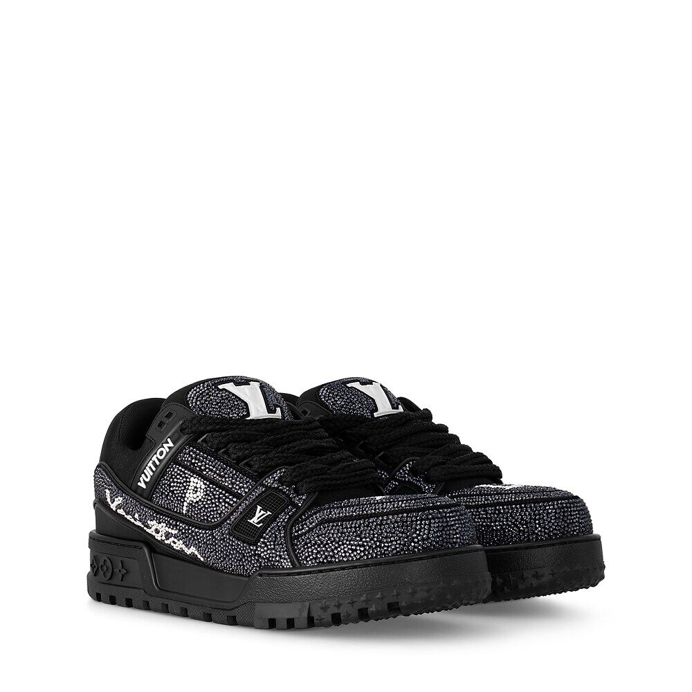 

Кроссовки LV Trainer Maxi Louis Vuitton, черный
