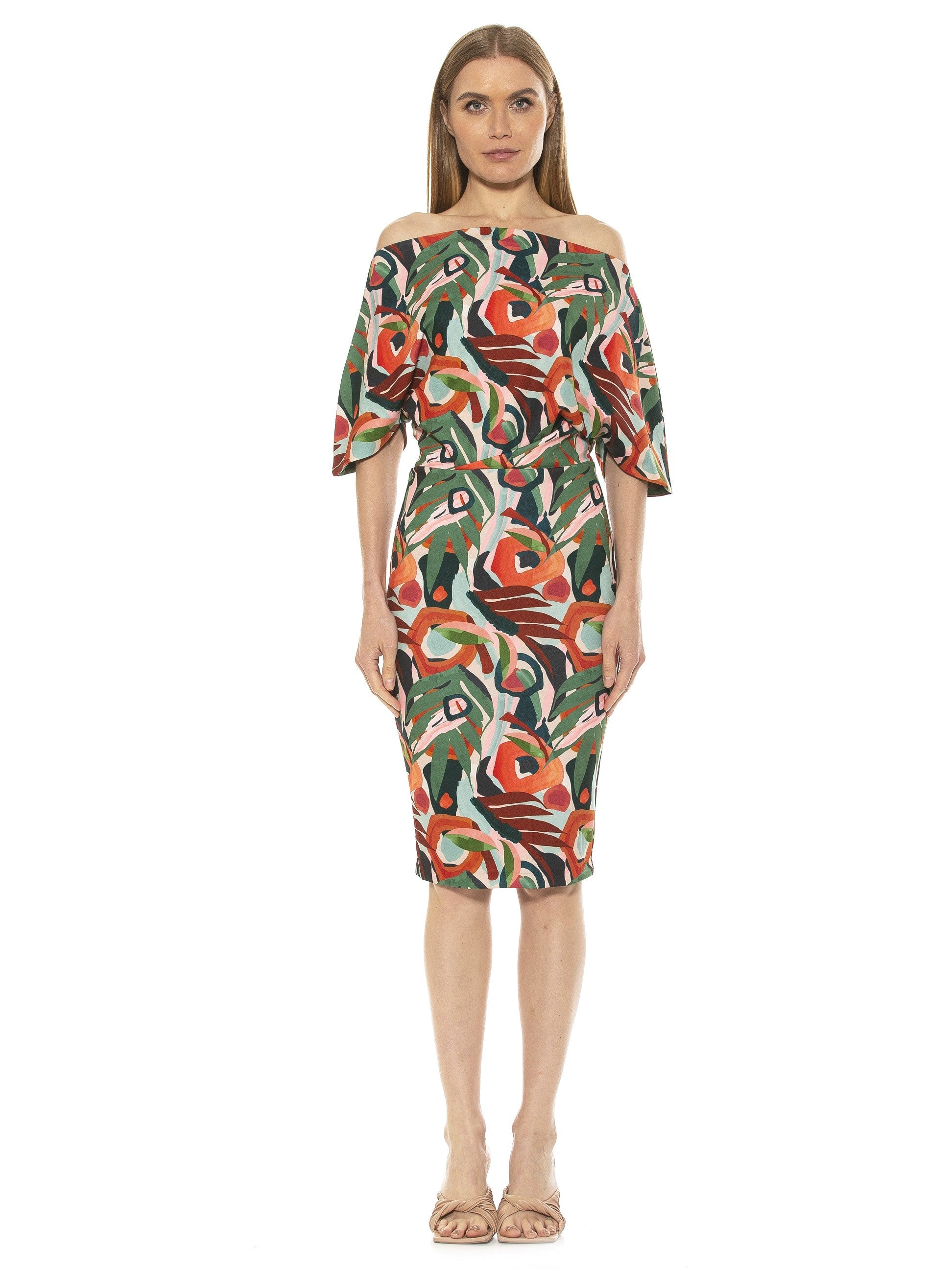 

Платье Оливия ALEXIA ADMOR, цвет painted tropic