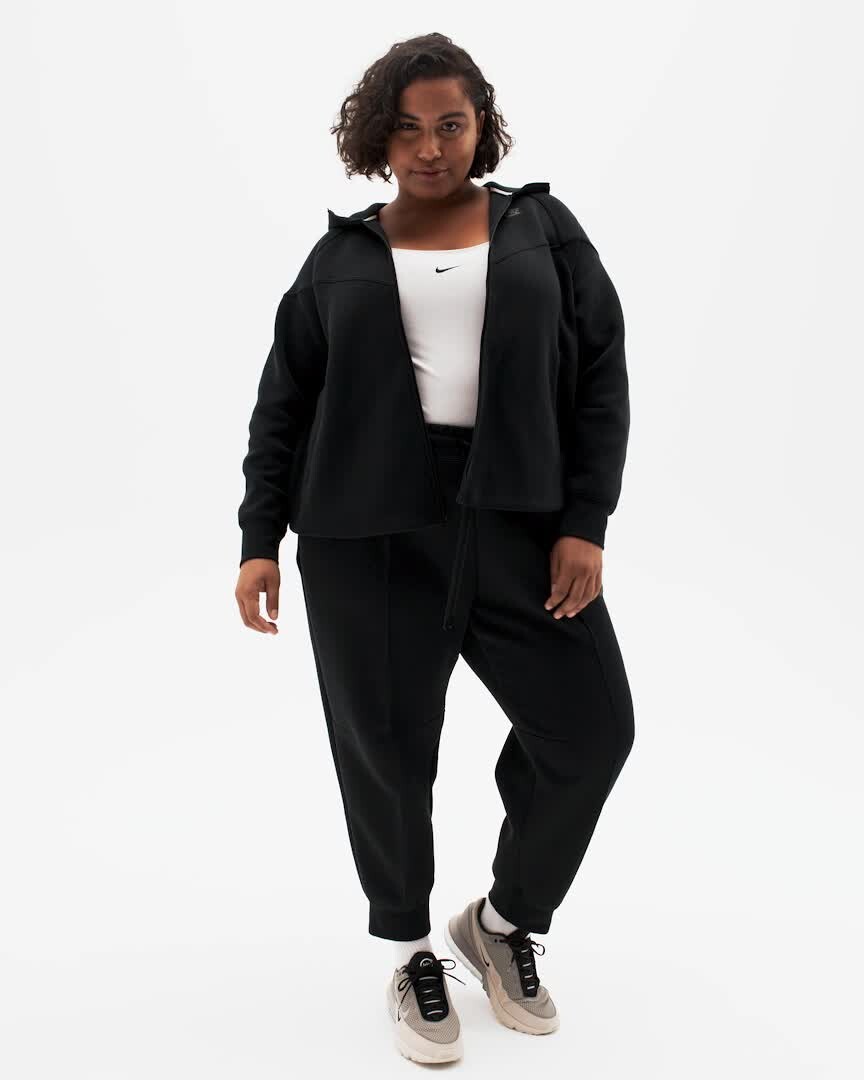 Джоггеры Nike Sportswear Tech Fleece, черный — фото 2