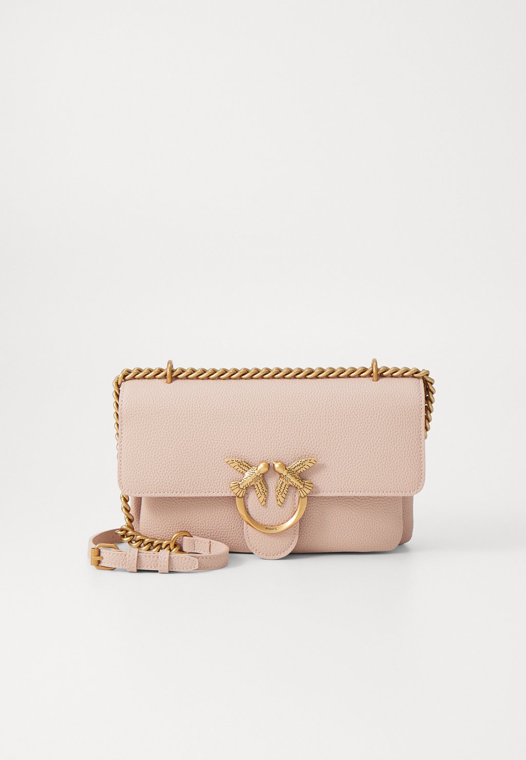 

Сумка через плечо LOVE SOFT MINI BOTTALATA Pinko, светло-розовый