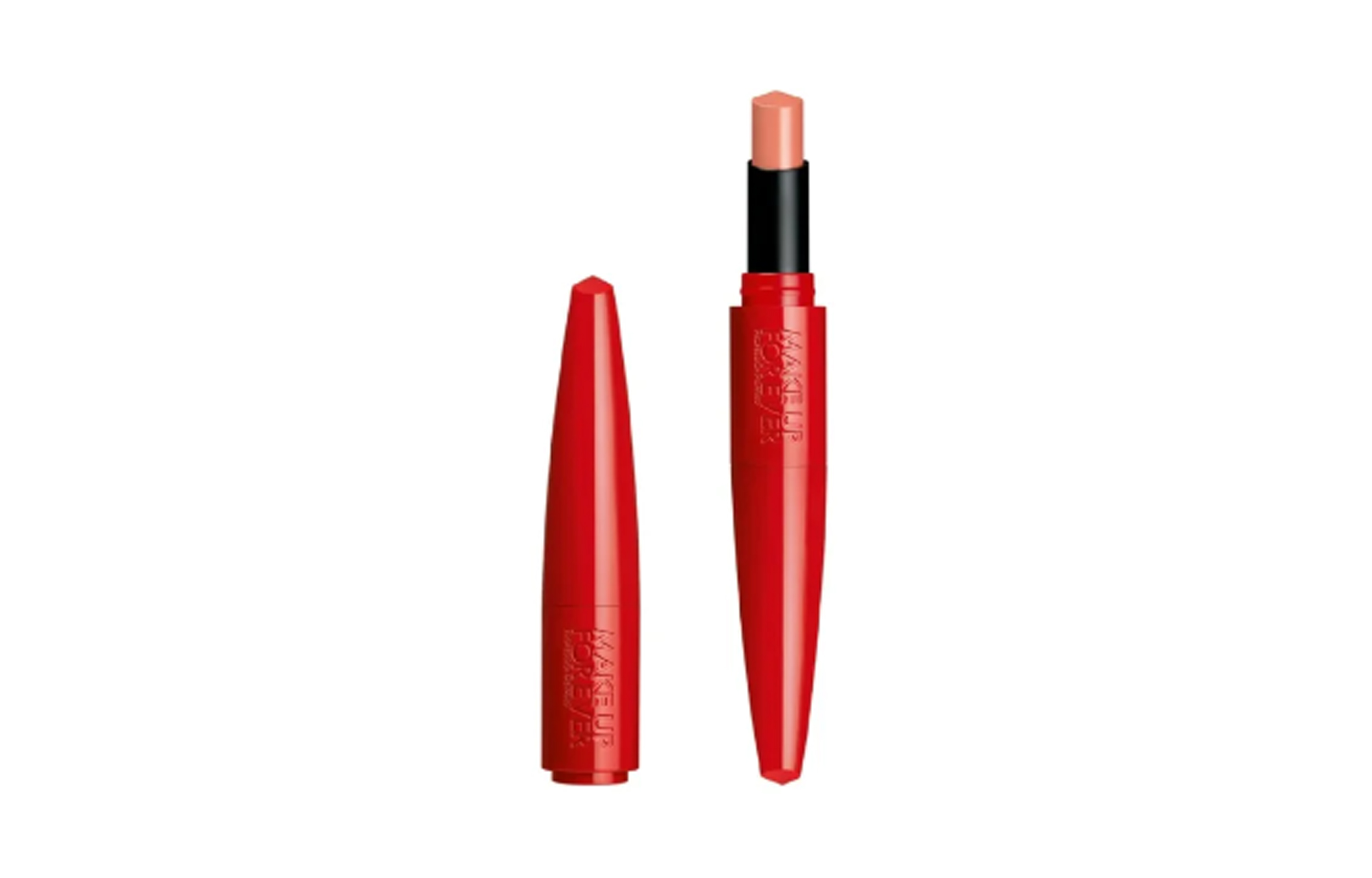 MAKE UP FOR EVER Маленькая красная туба с устойчивым цветом помады сатин легко растушевывается долговечный тон 2,4г — фото 2