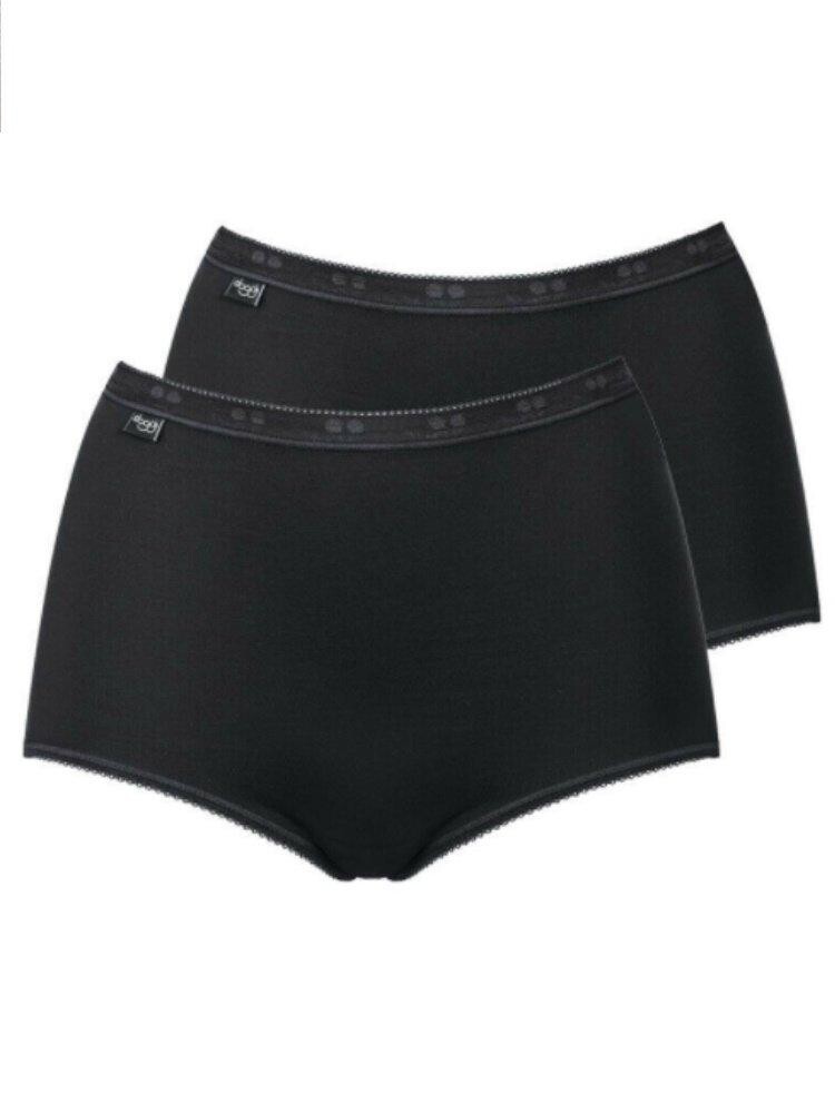 

Комплект трусов Basic+ Maxi (2 шт.) Sloggi, черный