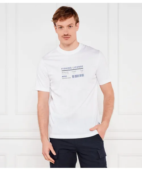 

Футболка te_atacama Regular fit Boss Orange, белый