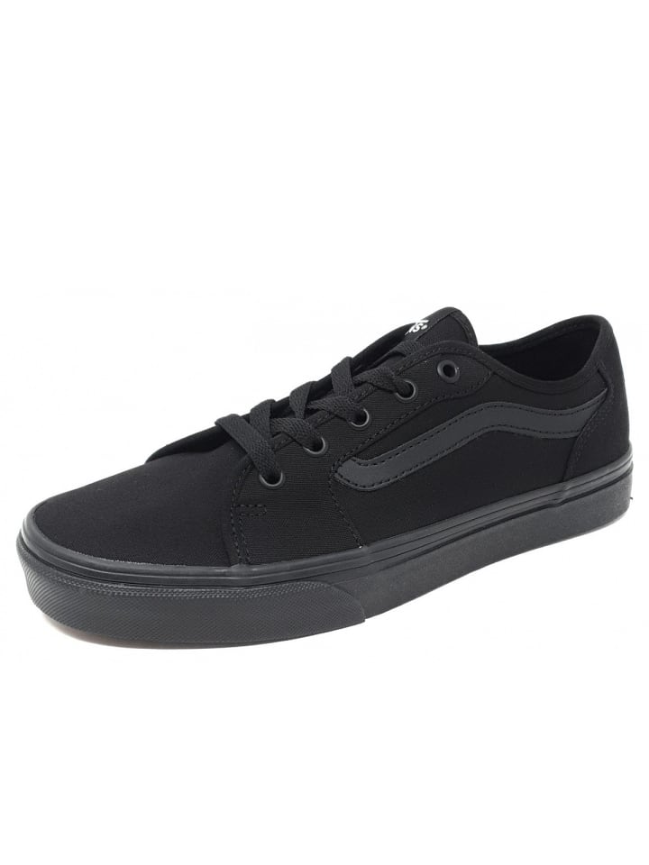 

Кроссовки на шнуровке Vans, черный