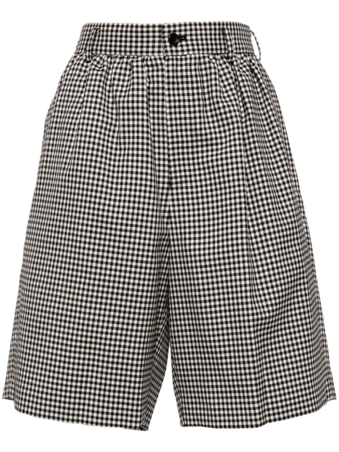 

Comme Des Garçons Girl шорты в клетку гингем, черный