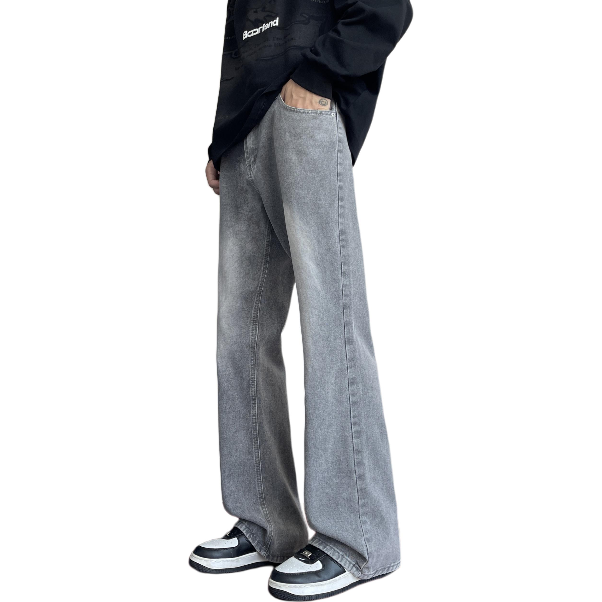 

Джинсы Unisex Moderate Scimitar HUANQIU, smoke серый (fleece-lined)