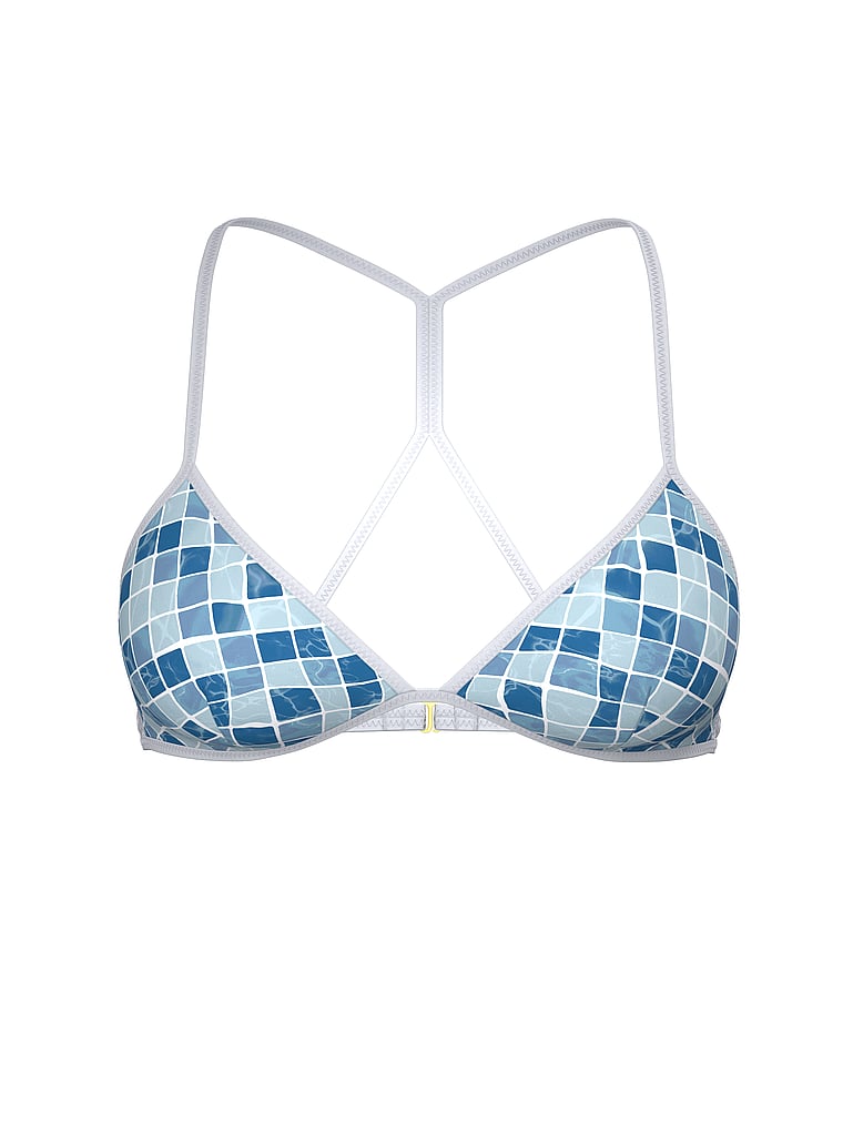 Бикини-топ Victoria'S Secret Swim, подводное плавание треугольный, wavy tile — фото 3